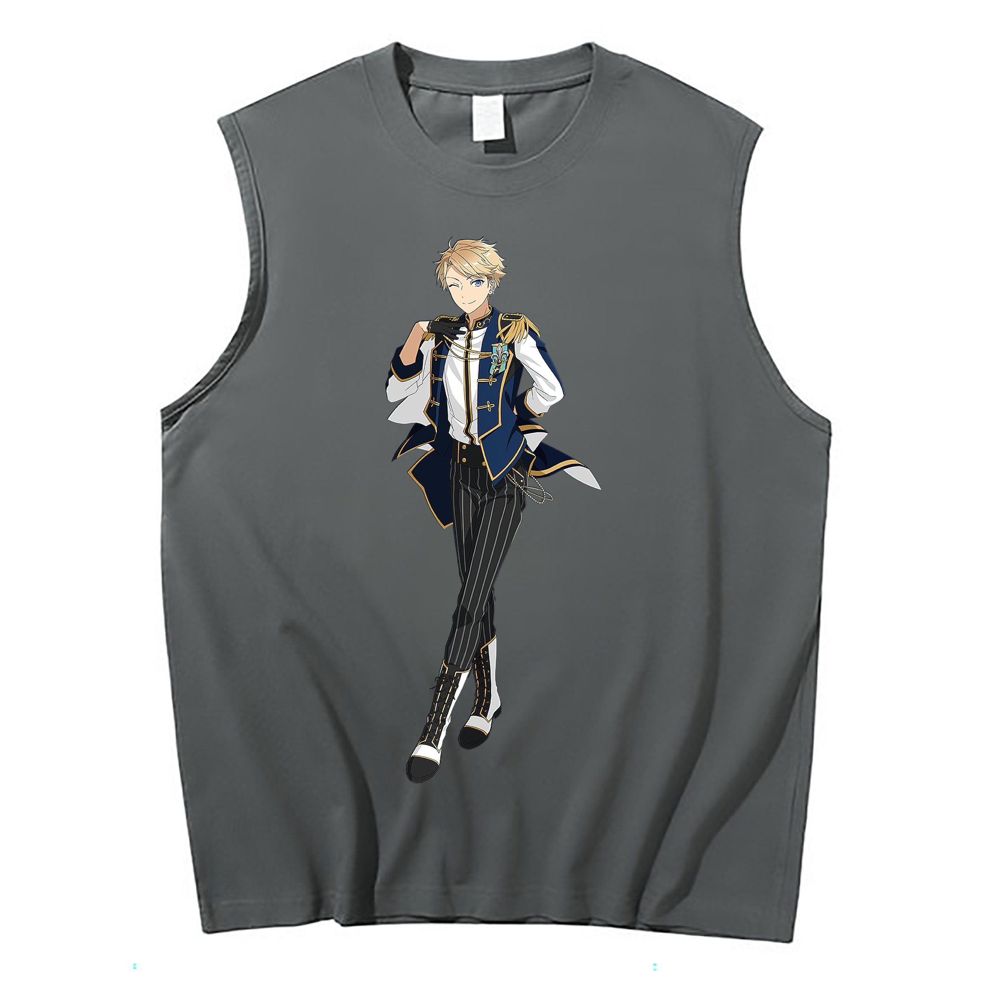 （画像用） あんさんぶるスターズ! Ensemble Stars コットン100％タンクトップ（フロントプリント）